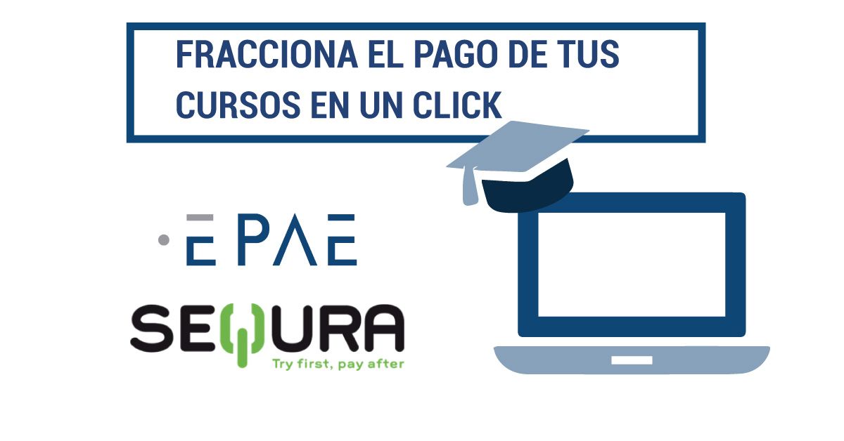 SeQura - EPAE fraccionar pago curso