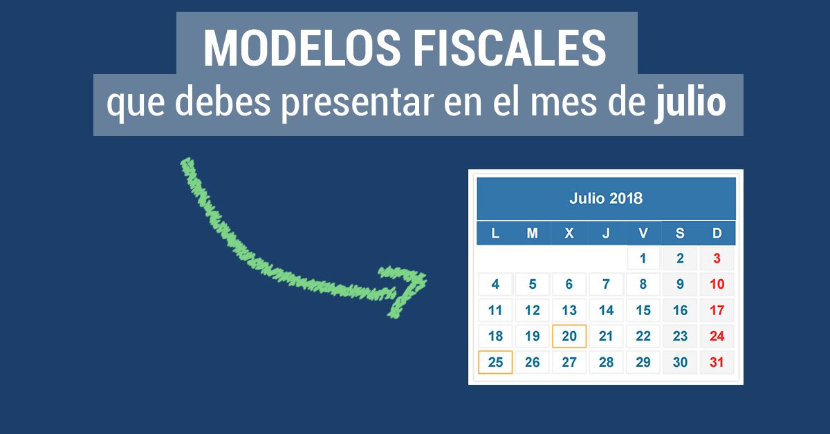 Guía de Obligaciones Fiscales en Julio para Autónomos y Empresas. Modelos