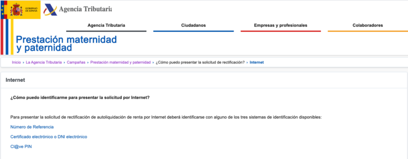 Devolución IRPF paternidad y maternidad: Solicitud paso a paso