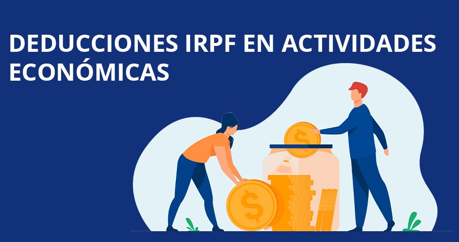 Deducciones IRPF en actividades económicas